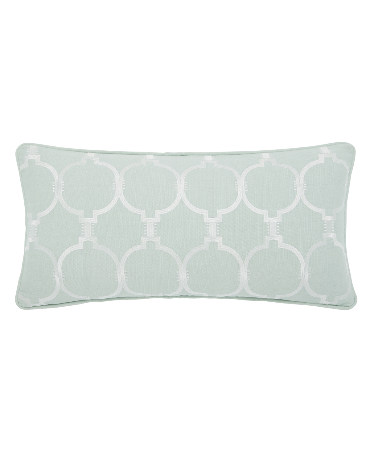 Rose Tree Brynne Decorative Pillow, 11" X 22" Bedding In Mint