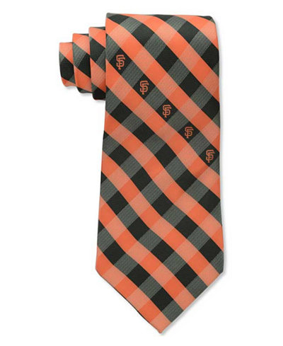 Eagles Wings San Francisco Giants Checked Tie