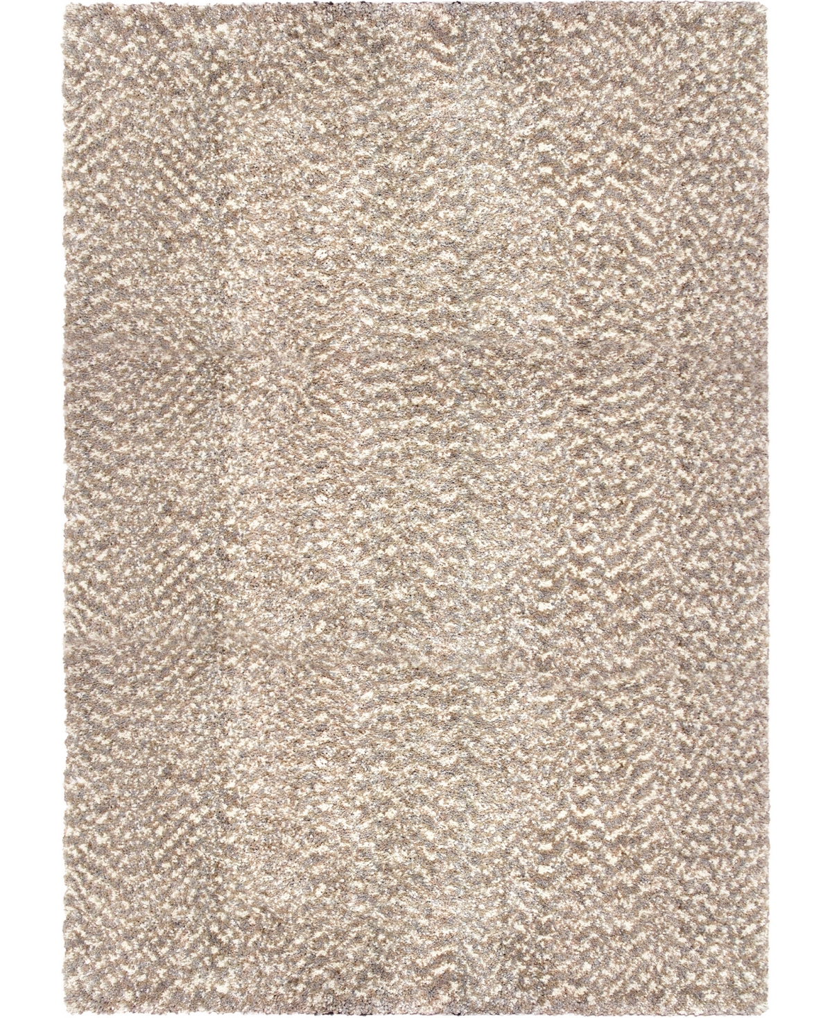 Palmetto Living Orian Cotton Tail Solid 6'5" X 9'6" Area Rug In Beige