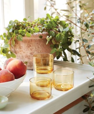 Tuscany Classics Stackable Short Glasses Set, 4 Piece