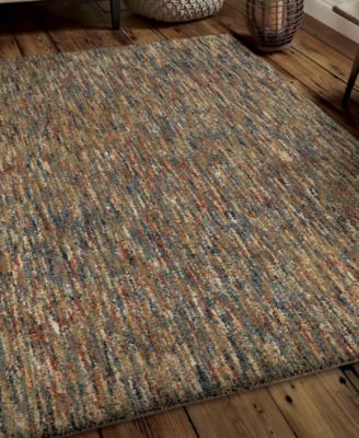 CLOSEOUT! Orian Next Generation Multi Solid 6'7" x 9'6" Area Rug