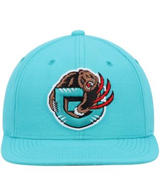Men's Turquoise Vancouver Grizzlies Hardwood Classics Team Ground 2.0 Snapback Hat