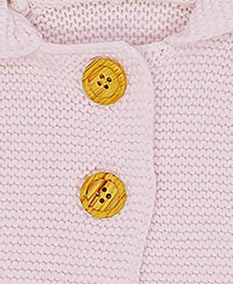 Baby Girls Long Sleeve Hooded Sweater