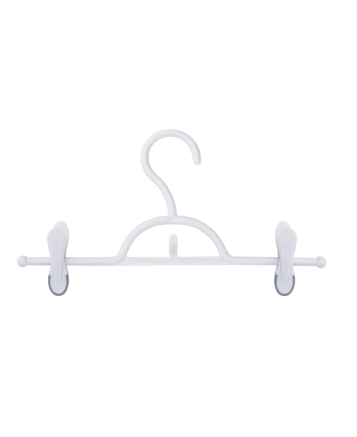 Soft Touch Pant Hangers, Set of 12 - White