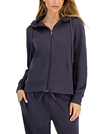 Women's Fleece Full-Zip Jacket, Regular & Petite, Created for Macy's 