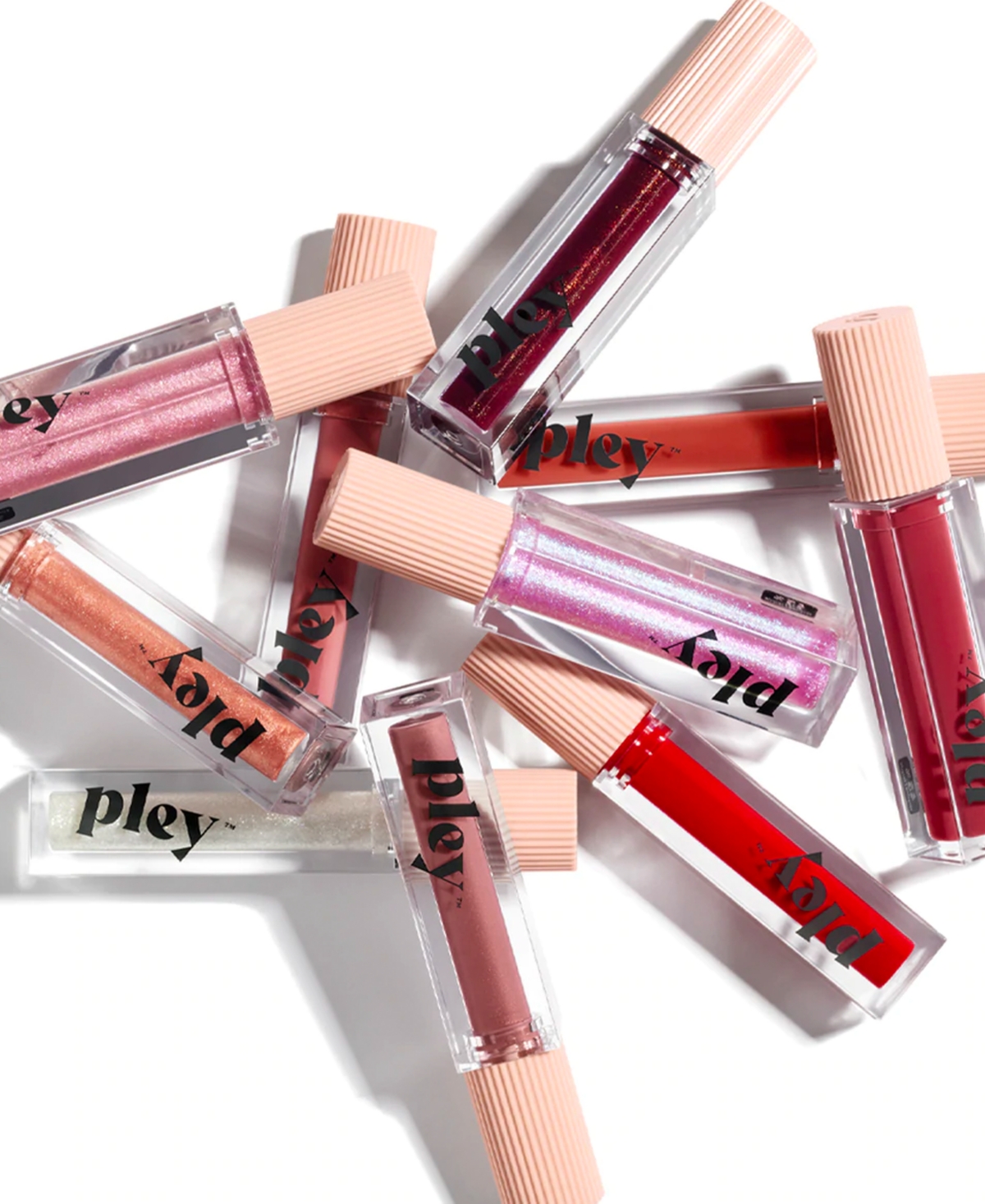 Pley Beauty Lust + Found Glossy Lip Lacquer -(jelly orange)