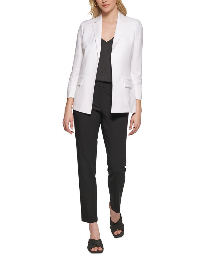 macy's calvin klein womens suit jacket