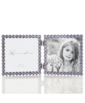 Metal Sparkle Double Frame, 4" x 4"