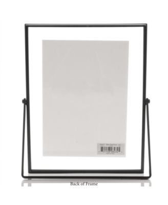 Metal Easel Float Picture Frame, 5" x 7"