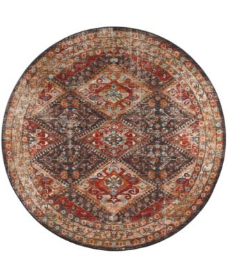 Jericho Washable JC9 8' x 8' Round Area Rug