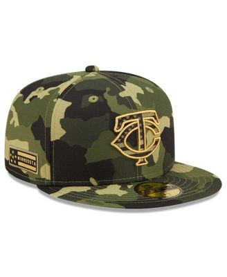 New Era Camo Chicago White Sox 2022 Armed Forces Day On-Field Low Profile 59FIFTY