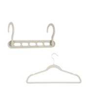 Joy Mangano The Joy Hangers 100-Piece Mega Set with Antimicrobial & in Coupons - Camo Olive