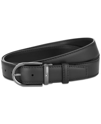 Montblanc - Horseshoe Buckle Leather Belt