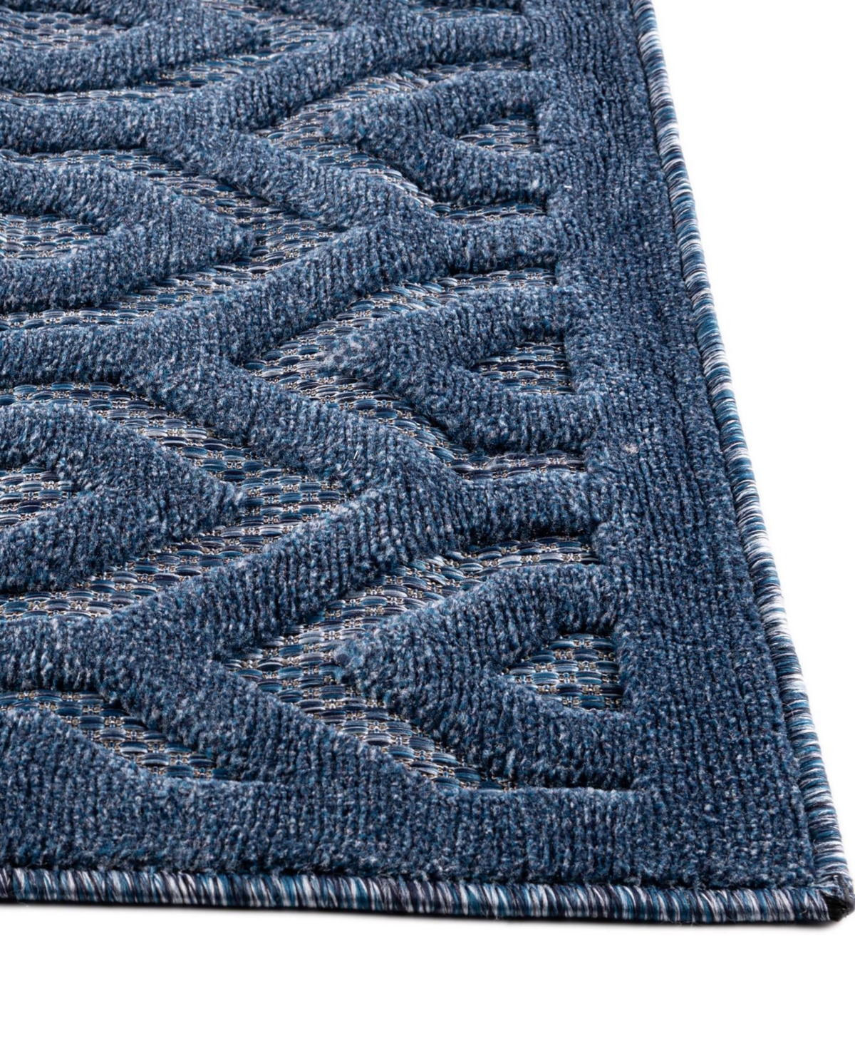 Bayshore Home High-Low Pile Latisse Textured Outdoor LTO01 Area Rug