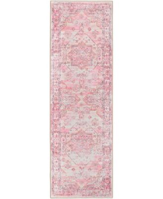 Jericho Washable JC5 2'6" x 10' Runner Area Rug