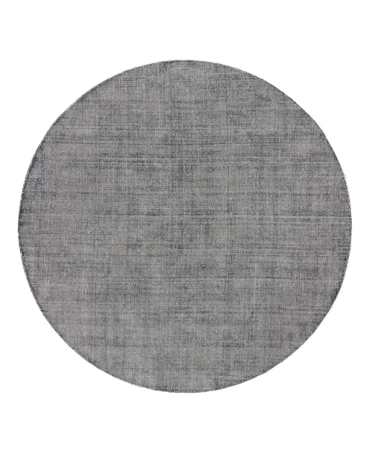 Jill Zarin Jill Zarin English Manor Farmhouse 10' x 10' Round Area Rug - Charcoal
