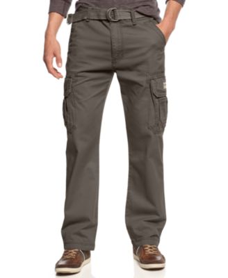 unionbay men's survivor belted cargo pants