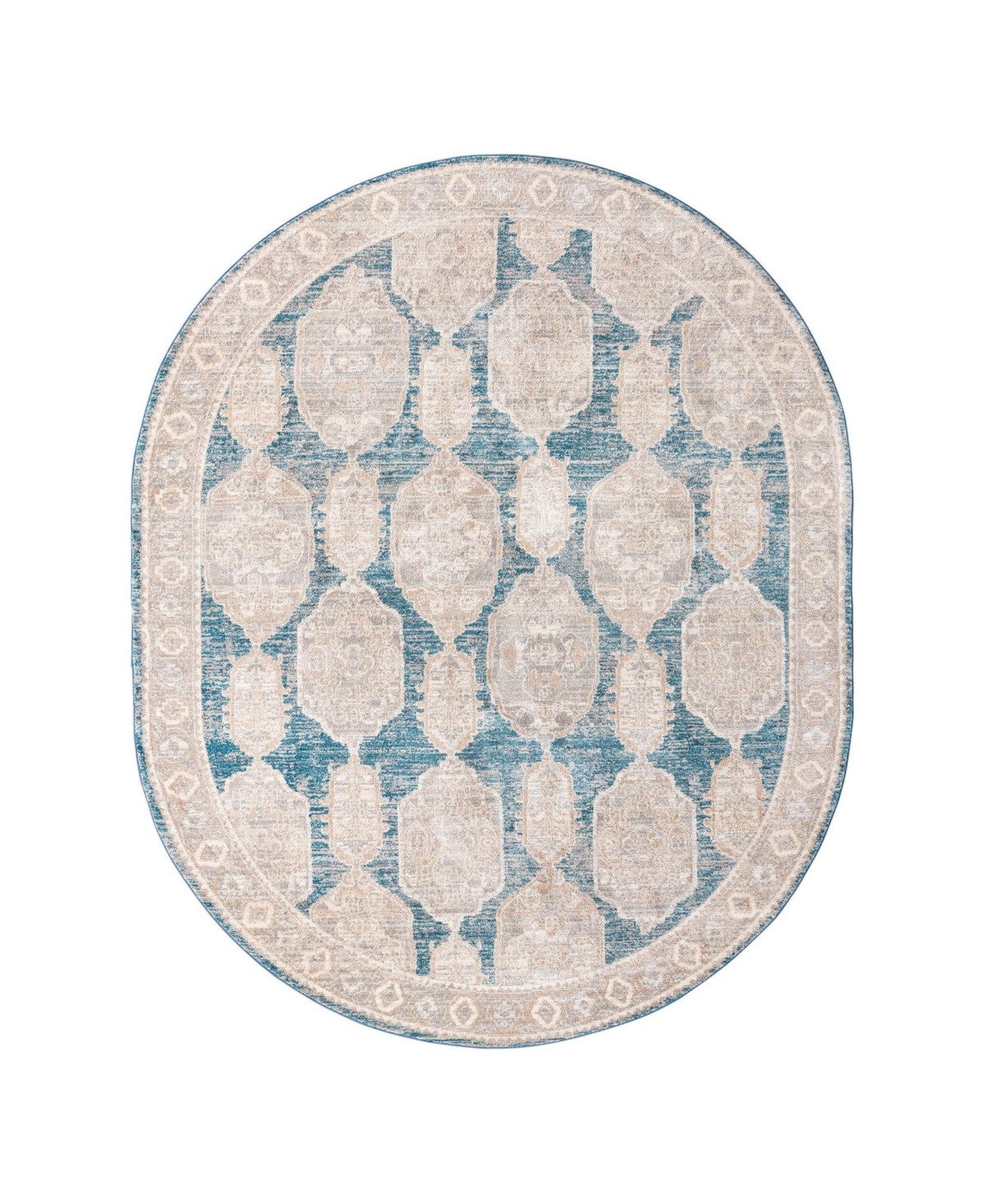 Bayshore Home Dolores DOL03 Oval Area Rug