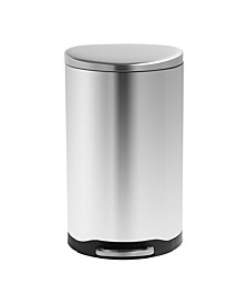 Soft-Close Stainless Steel Trash Can