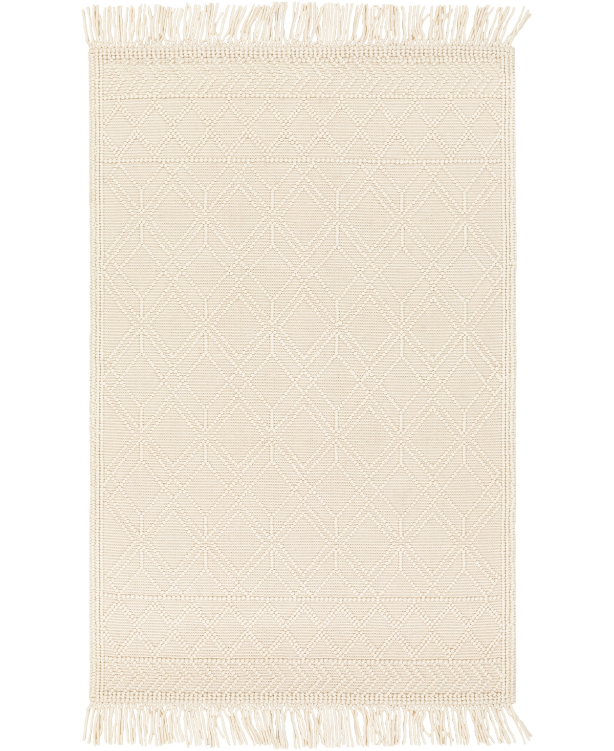 Surya Casa DeCampo CDC2302 2'3in x 3'9in Area Rug - Beige