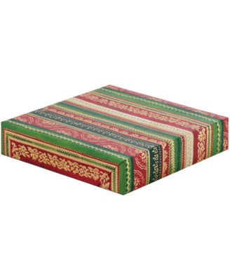 The Gift Wrap Company Painted with Tradition Jumbo Roll Wrapping Paper