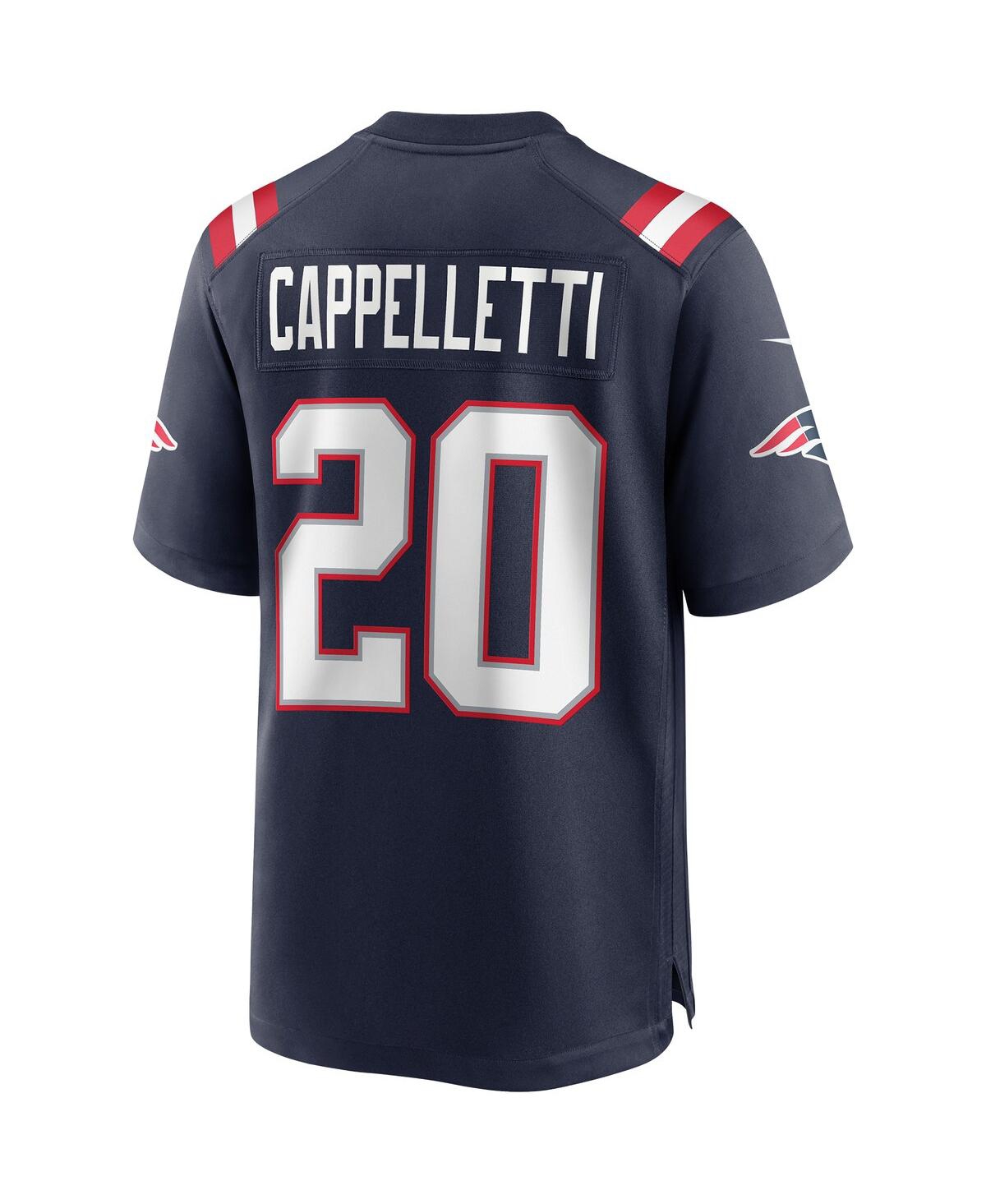 Men's Nike Gino CappellettiNew England Patriots Game Retired Player Jersey - Navy