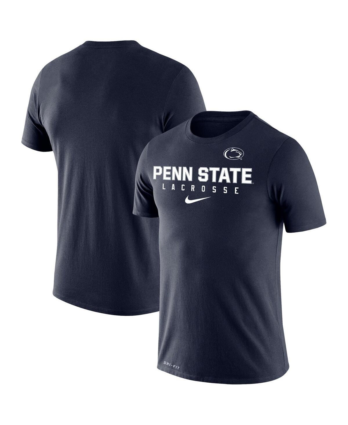 Men's Nike Navy Penn State Nittany Lions Lacrosse Legend 2.0 Performance T-shirt