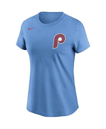 Nike JT Realmuto Philadelphia Phillies Women's Red Name & Number T