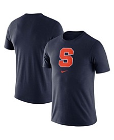 Men's Navy Syracuse Orange Essential Logo T-shirt