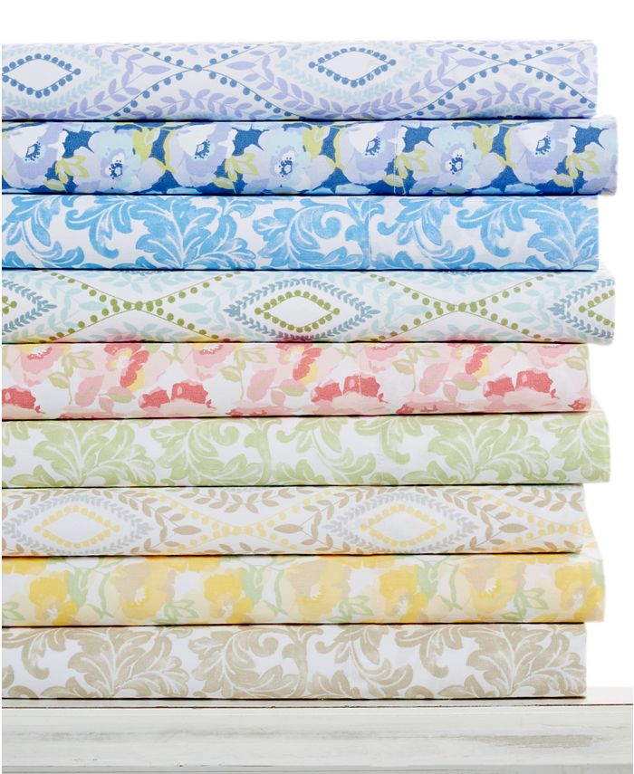 Martha Stewart Collection Divine King 4pc Sheet Set, 300 Thread Count