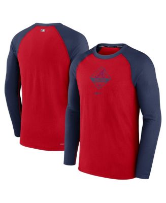 Men's Nike Red, Navy Atlanta Braves Game Authentic Collection ...