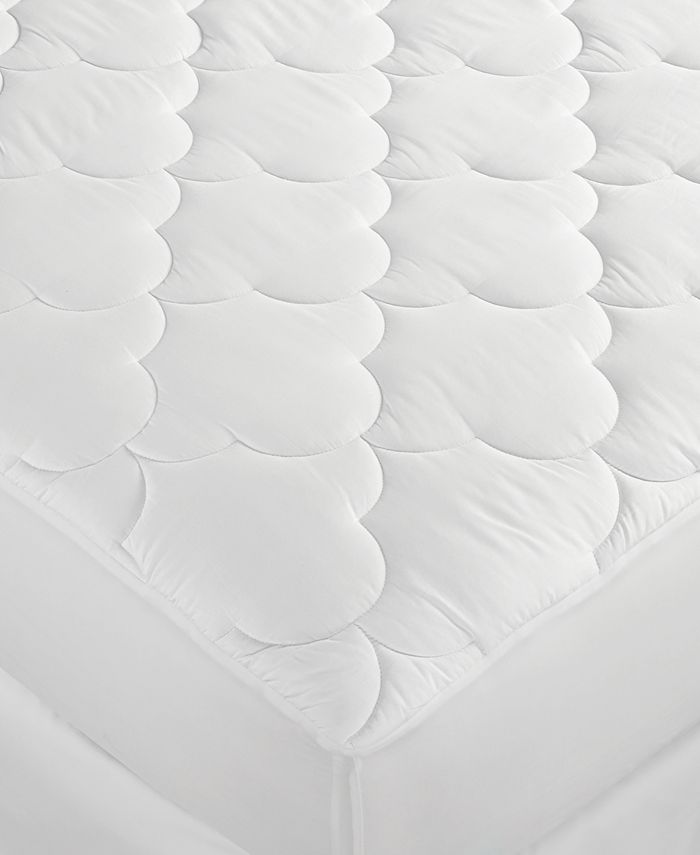 Charter Club Continuous Protection Waterproof Mattress Pad, Twin, Created for Macy's - White