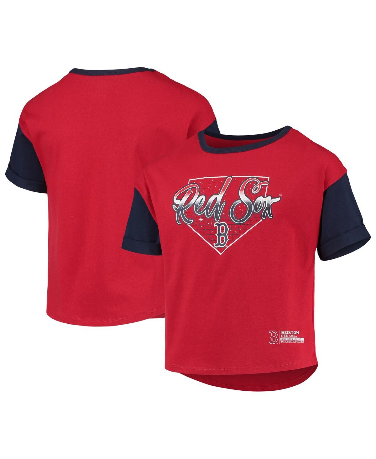 Big GirlsBostonSox Bleachers T-shirt - Red