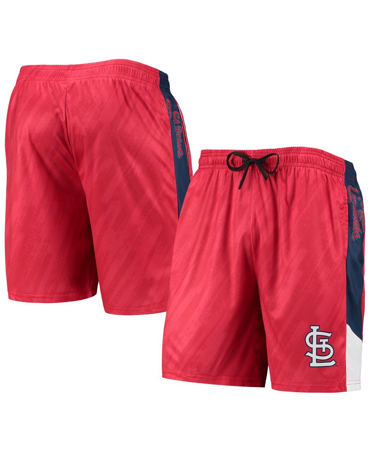 FOCO MEN'S FOCO RED ST. LOUIS CARDINALS STATIC SHORTS