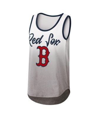 Women's White Boston Red Sox Logo Opening Day Tank Top