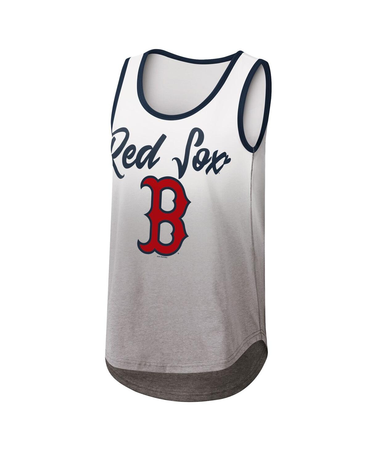 Women's G-iii 4Her by Carl BanksBoston Red Sox Logo Opening Day Tank Top - White