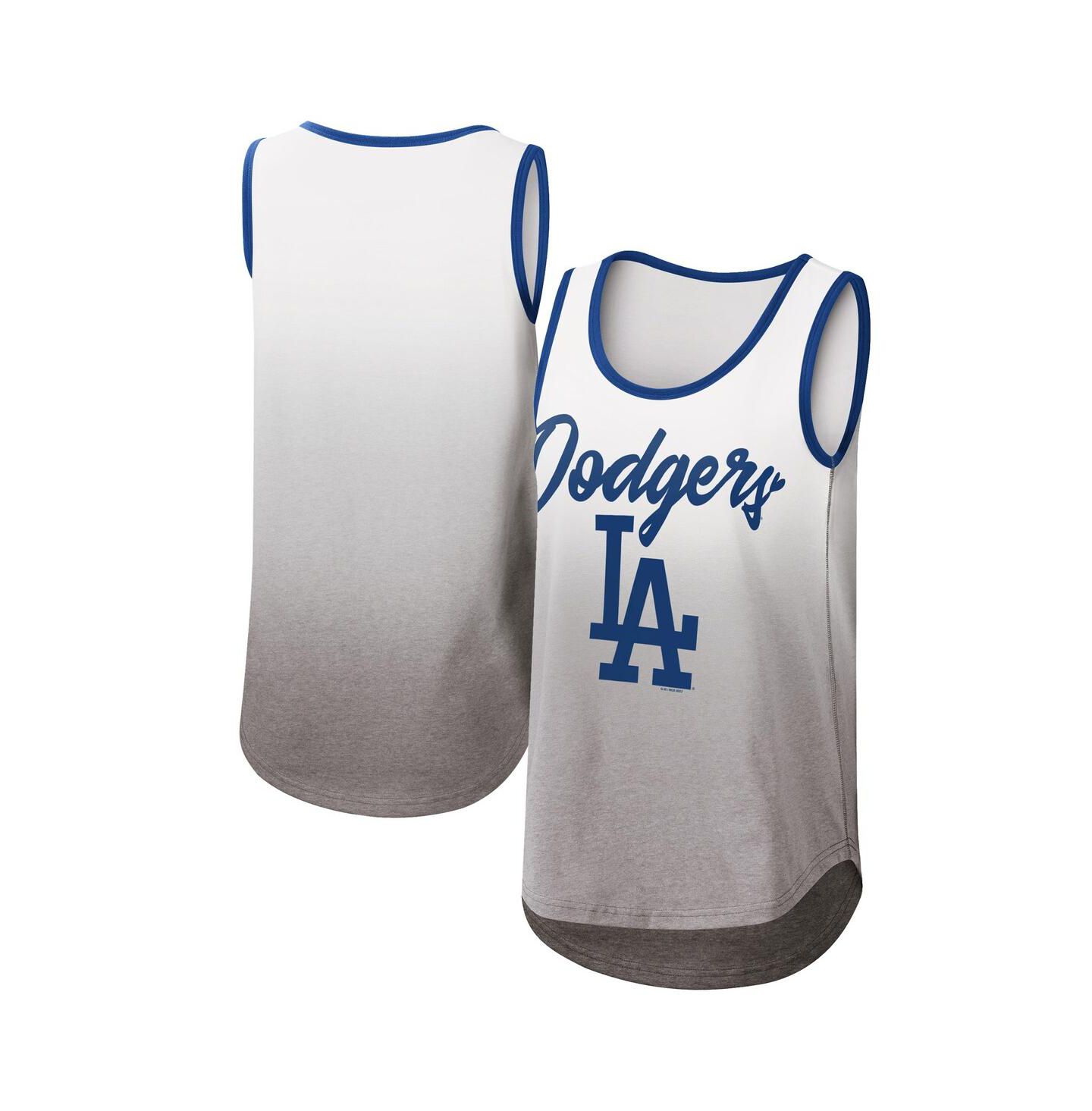 Женский топ G-III 4Her by Carl Banks White Los Angeles Dodgers Logo Opening Day — фото 1