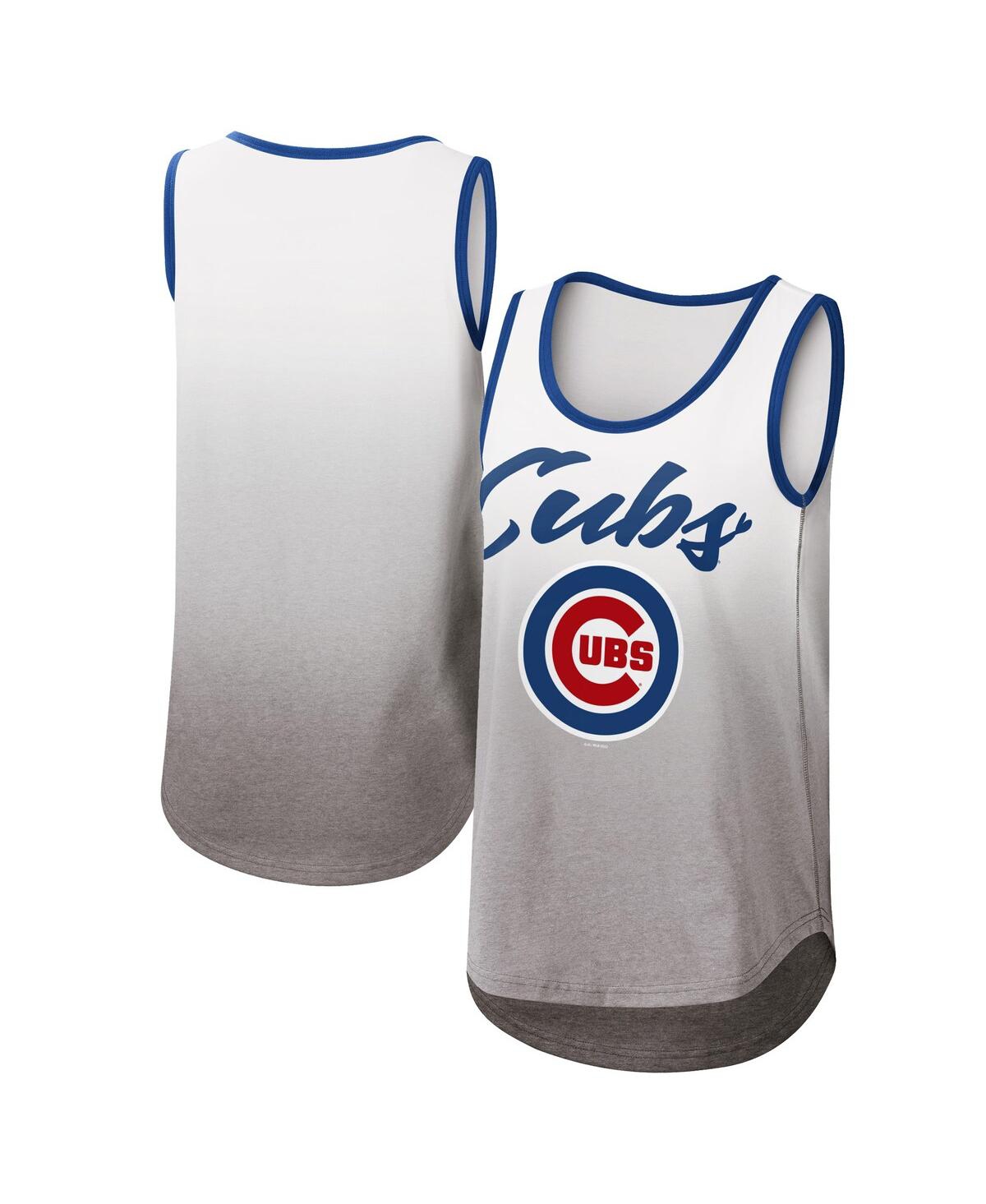 Women's G-iii 4Her by Carl Banks White Chicago Cubs Logo Opening Day Tank Top - White