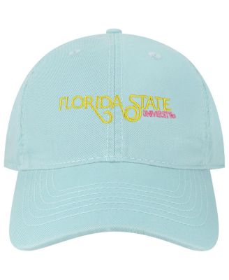 Men's Teal Florida State Seminoles Beach Club Waves Relaxed Twill Adjustable Hat