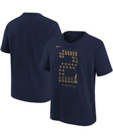 Youth Boys Derek Jeter Navy New York Yankees Record T-shirt