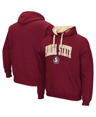 Men's Garnet Florida State Seminoles Big and Tall Arch and Logo 2.0 Pullover Hoodie