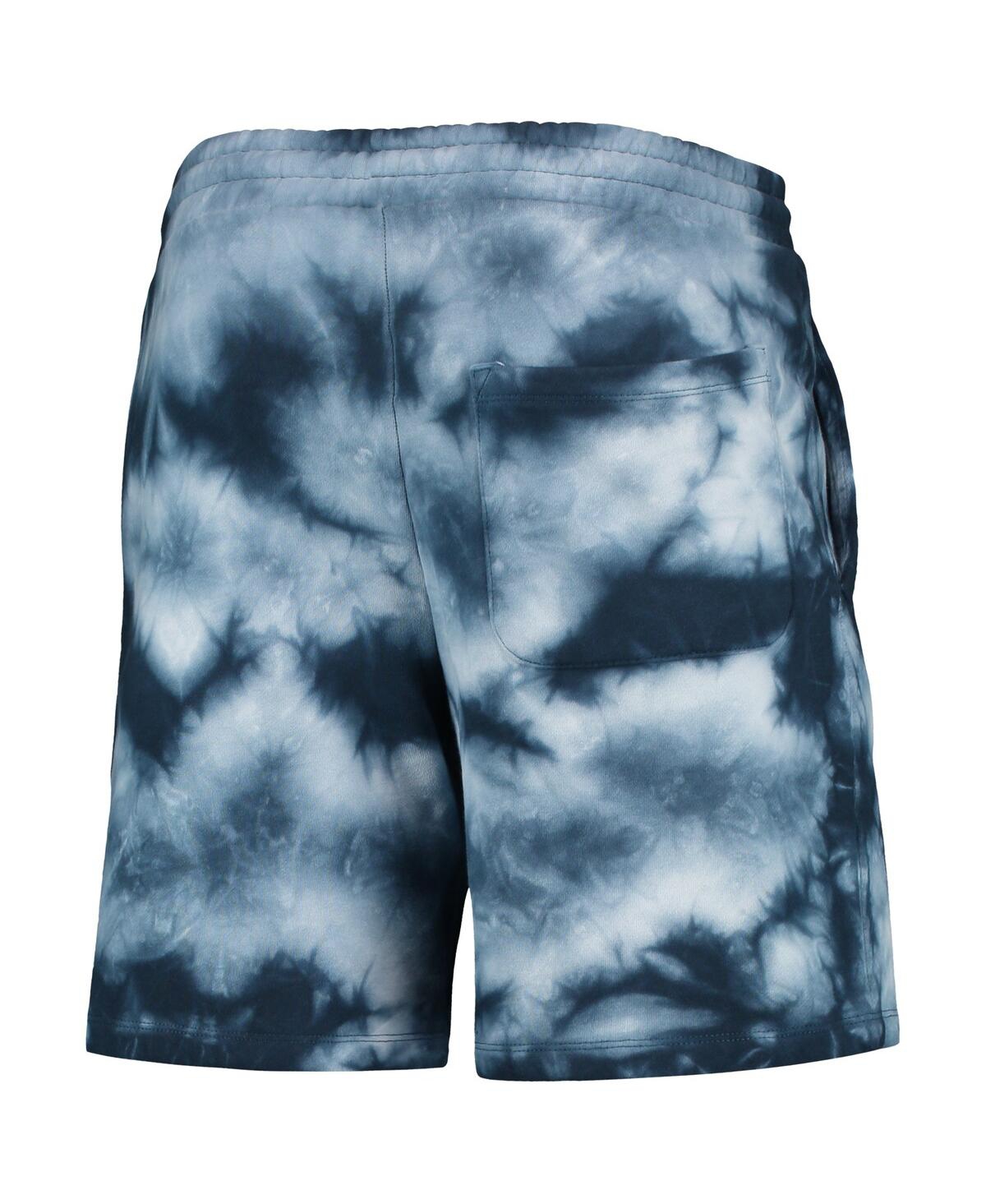 NEW ERA MEN'S NEW ERA NAVY BOSTON RED SOX TEAM DYE SHORTS 