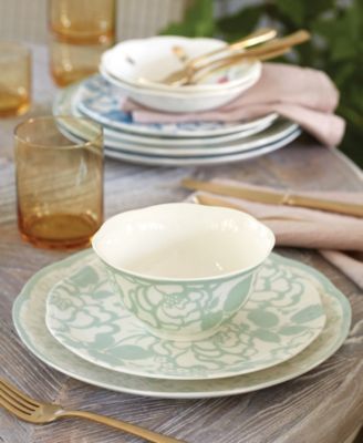 Butterfly Meadow Cottage Rice Bowls, Set of 4