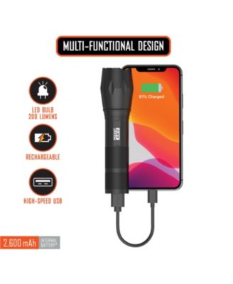 Tzumi Alpha Pocket Flashlight and Power Bank 2000 mAh