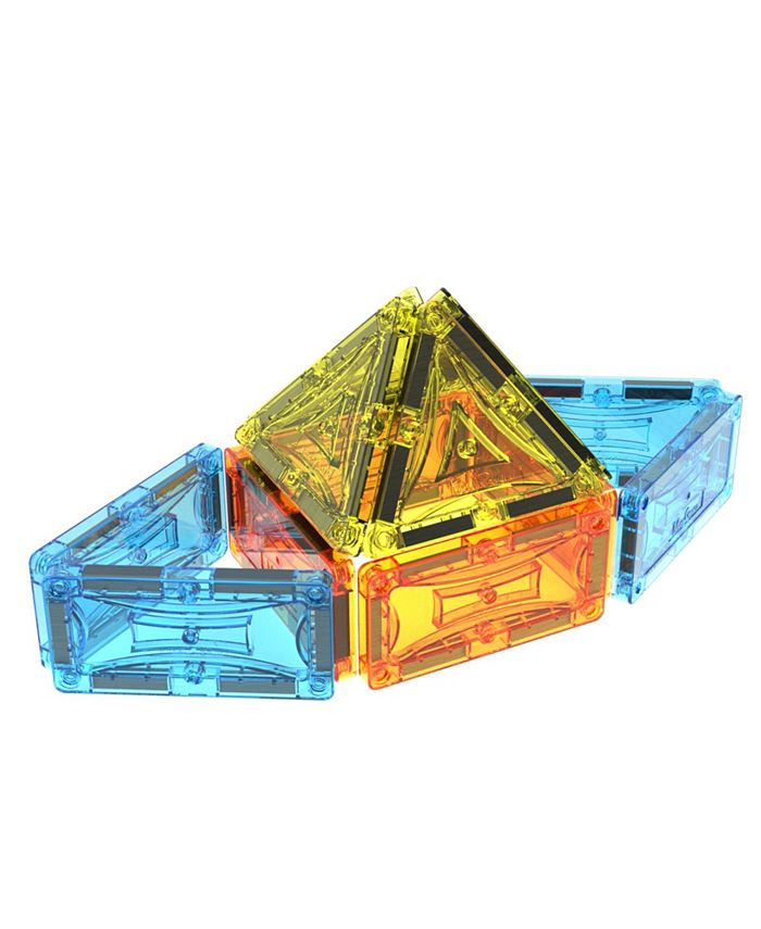 Mag-Genius 182 Piece Magnetic Building Block Set Plus 17 Bonus Pieces ...