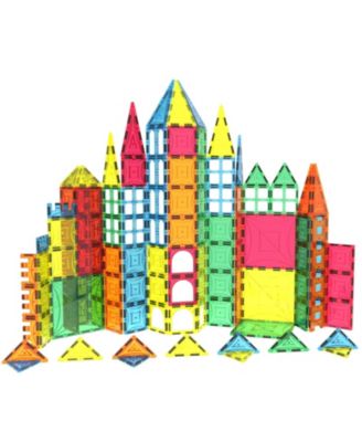 185 Piece Magnetic Building Block Set with 2 Bonus Pieces