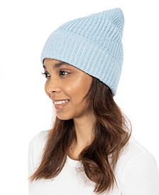 Women's Solid Shine Cuff Beanie, Created for Macy's
