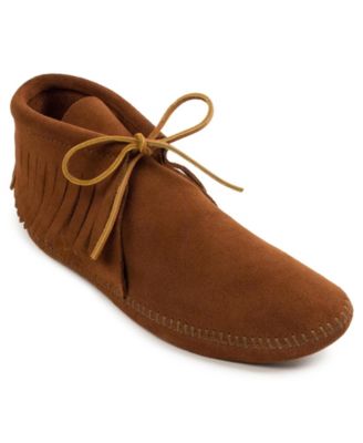 minnetonka soft sole ankle moccasins