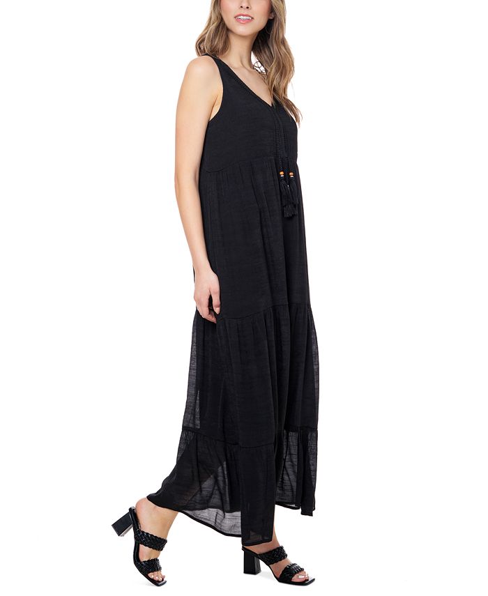 Fever Tassel Maxi Dress & Reviews Dresses Women Macy's