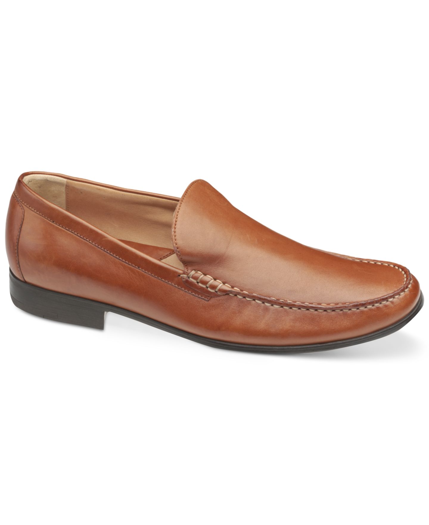 Мужские туфли Johnston & Murphy Cresswell Venetian Loafer, цвет: Коньячный — фото 3